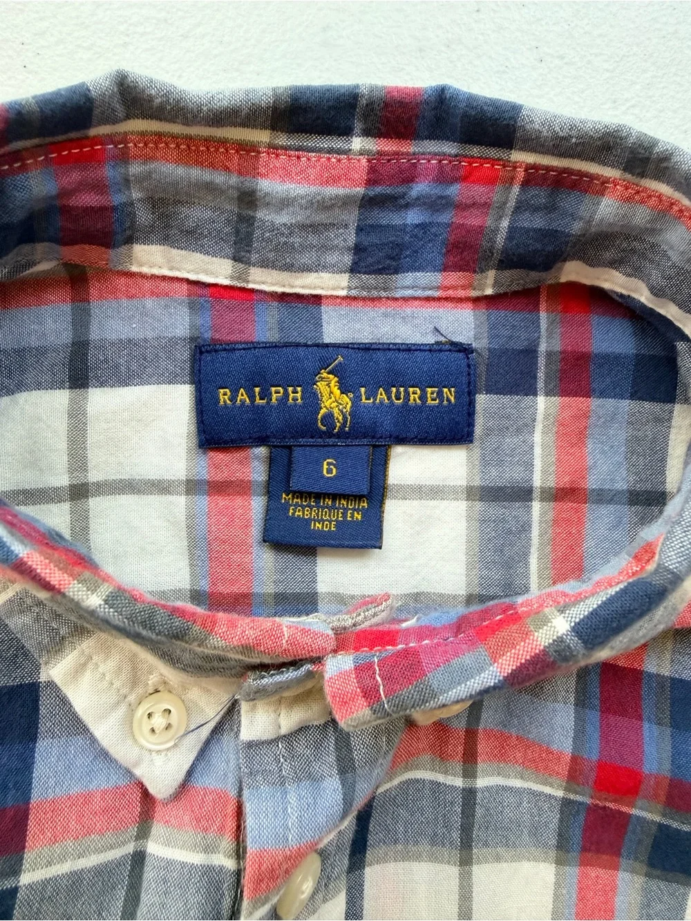 Boys Ralph Lauren Button-Down w/ Kidtopia Red Heather Tee - Classic Casual Set